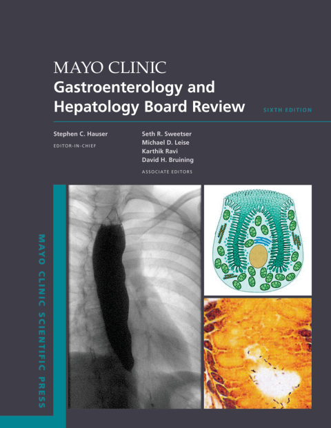 Cover image for book Mayo Clinic Gastroenterology and Hepatology Board Review