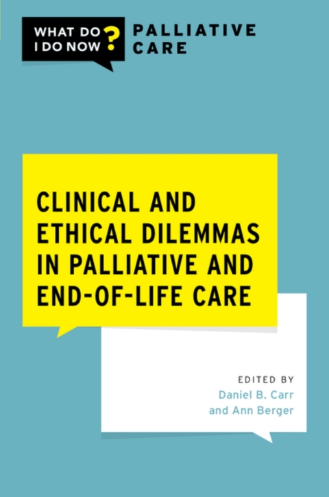Cover image for book Clinical and Ethical Dilemmas in Palliative and End-of-Life Care