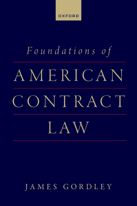 Cover image for book Foundations of American Contract Law