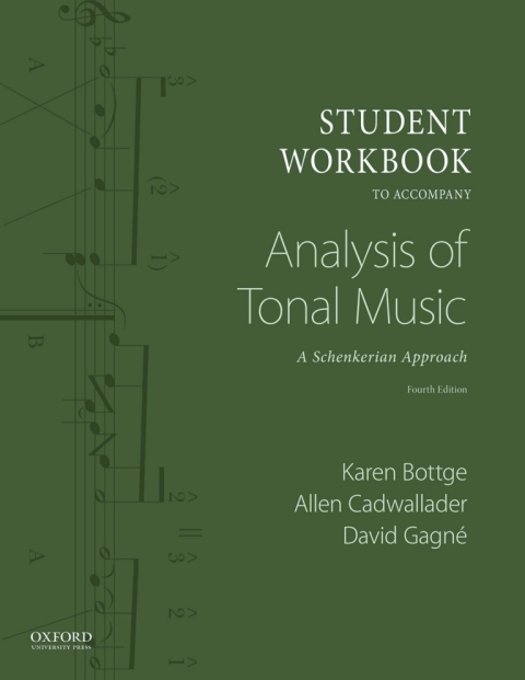 Cover image for book Student Workbook to Accompany Analysis of Tonal Music