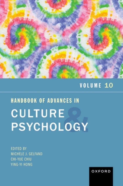 Cover image for book Handbook of Advances in Culture and Psychology