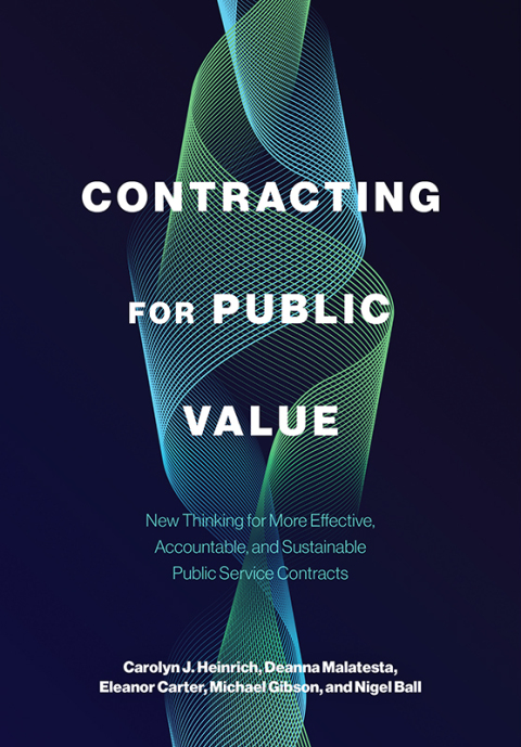 Cover image for book Contracting for Public Value
