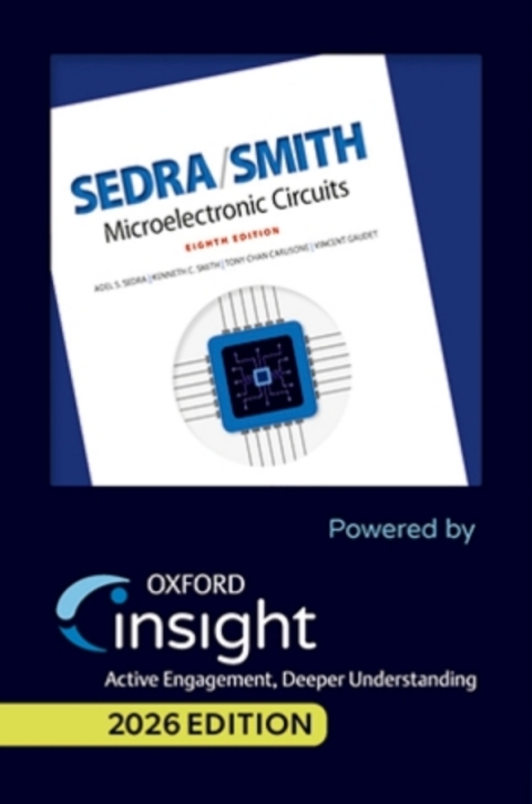 Cover image for book Oxford Insight: Microelectronic Circuits