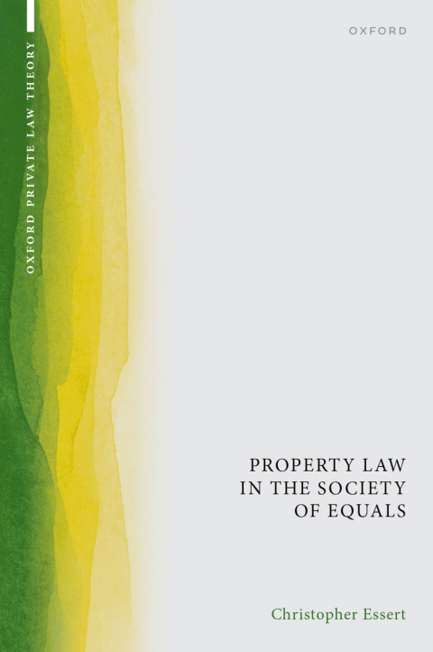 Cover image for book Property Law in the Society of Equals