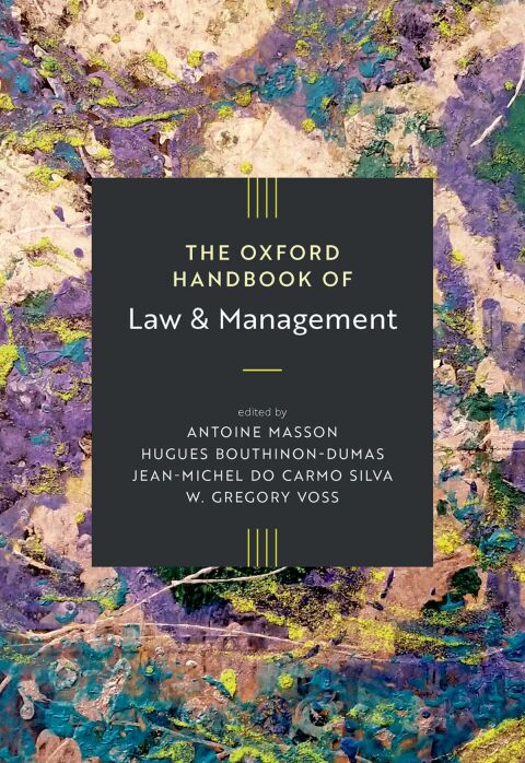 Cover image for book The Oxford Handbook of Law and Management