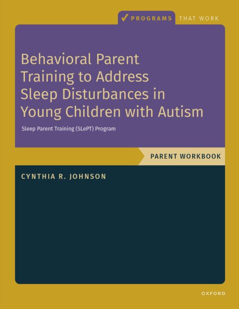 Cover image for book Behavioral Parent Training to Address Sleep Disturbances in Young Children with ASD