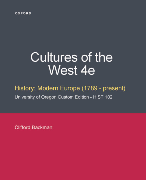 Cover image for book CULT WEST 4E CUST UNIV OREGON EPUB