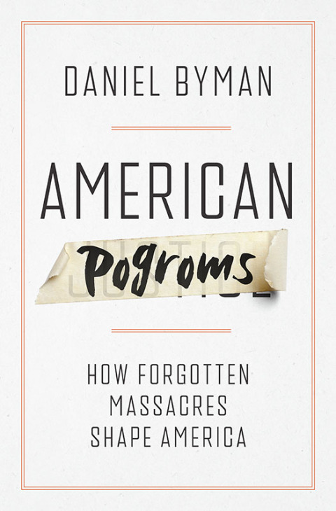 Cover image for book American Pogroms