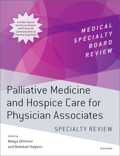 Cover image for book Palliative Medicine and Hospice Care for Physician Associates Specialty Review