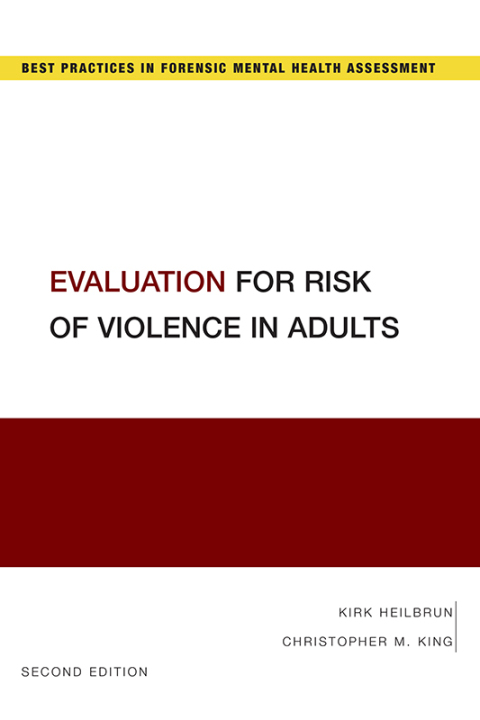 Cover image for book Evaluation for Risk of Violence in Adults