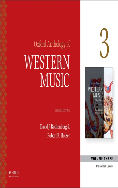 Cover image for book Oxford Anthology of Western Music