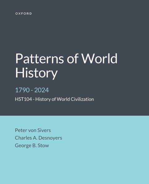 Cover image for book Patterns of World History1790 - 2024 HST104 - History of World Civilization V3 Custom Edition