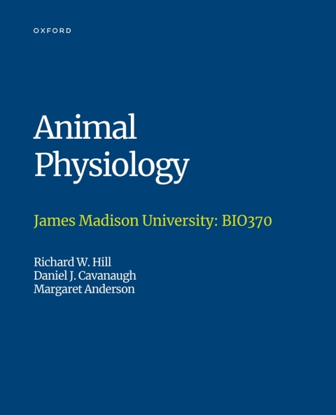Cover image for book Animal Physiology James Madison University: BIO370 CUSTOM EDITION