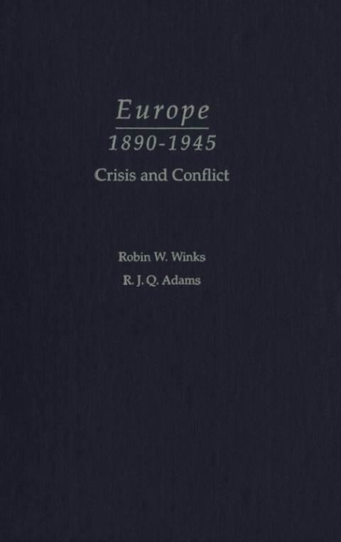 Cover image for book Europe, 1890-1945
