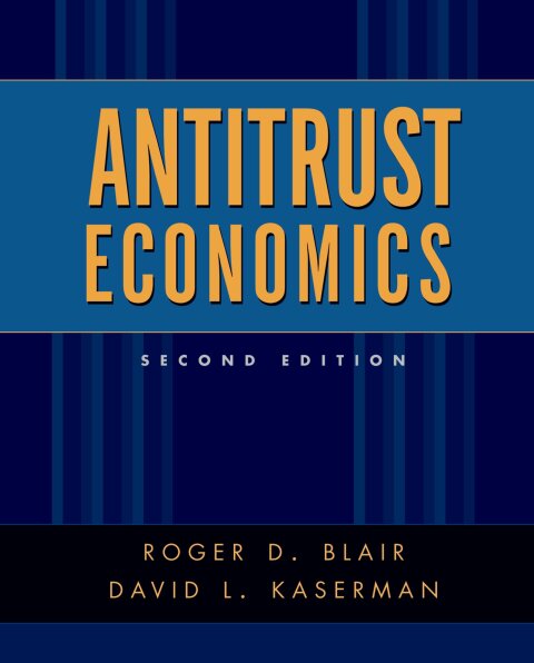 Cover image for book Antitrust Economics