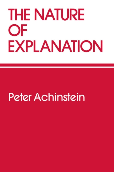 Cover image for book The Nature of Explanation