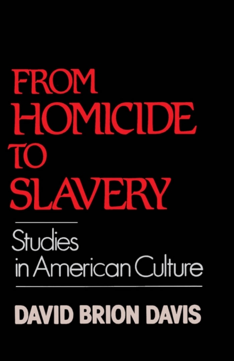 Cover image for book From Homicide to Slavery