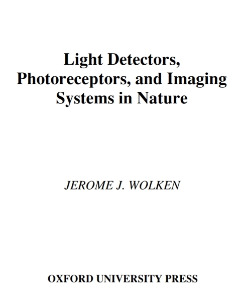 Cover image for book Light Detectors, Photoreceptors, and Imaging Systems in Nature