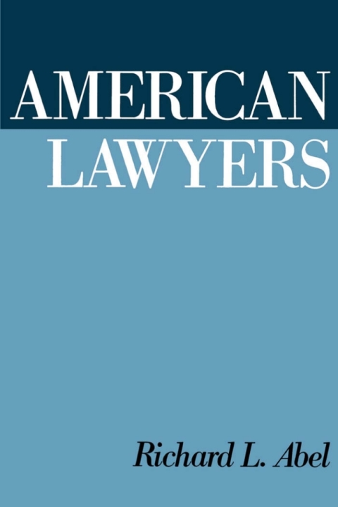 Cover image for book American Lawyers