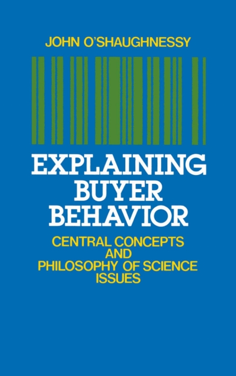 Cover image for book Explaining Buyer Behavior