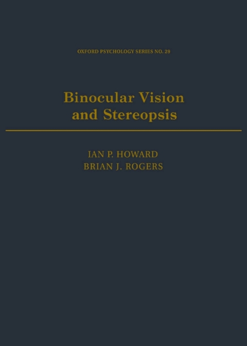 Cover image for book Binocular Vision and Stereopsis