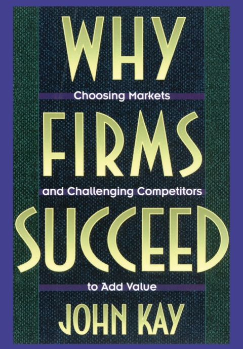 Cover image for book Why Firms Succeed