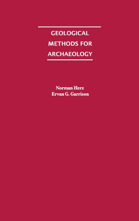 Cover image for book Geological Methods for Archaeology