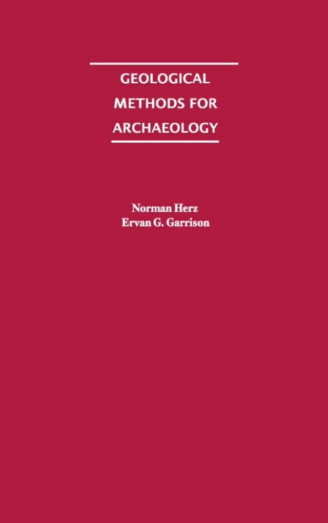 Geological Methods for Archaeology