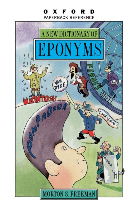 Cover image for book A New Dictionary of Eponyms