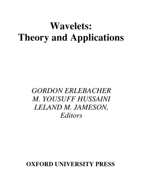 Cover image for book Wavelets