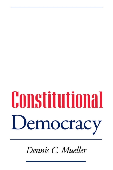 Cover image for book Constitutional Democracy