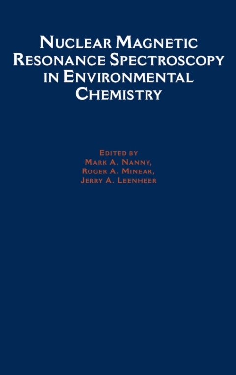 Cover image for book Nuclear Magnetic Resonance Spectroscopy in Environmental Chemistry