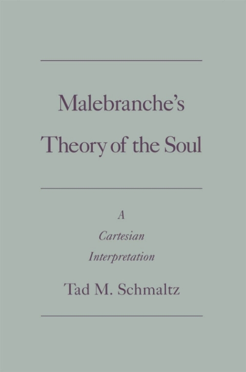 Cover image for book Malebranche's Theory of the Soul