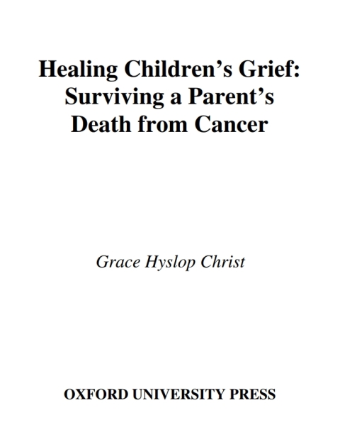 Cover image for book Healing Children's Grief