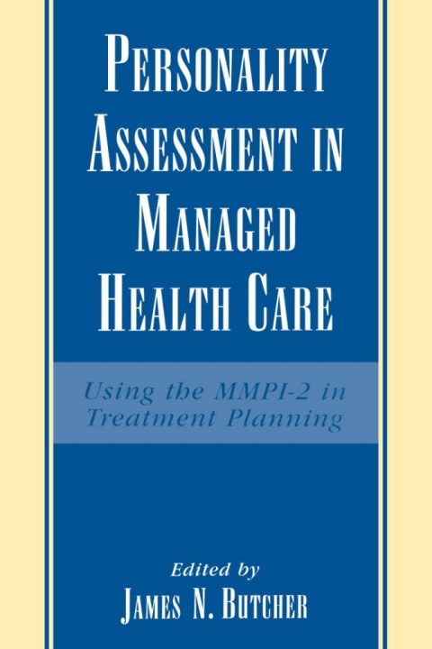 Cover image for book Personality Assessment in Managed Health Care