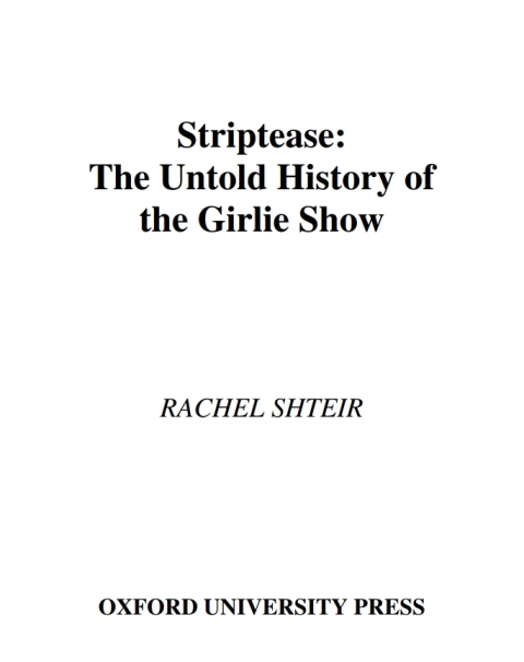 Cover image for book Striptease
