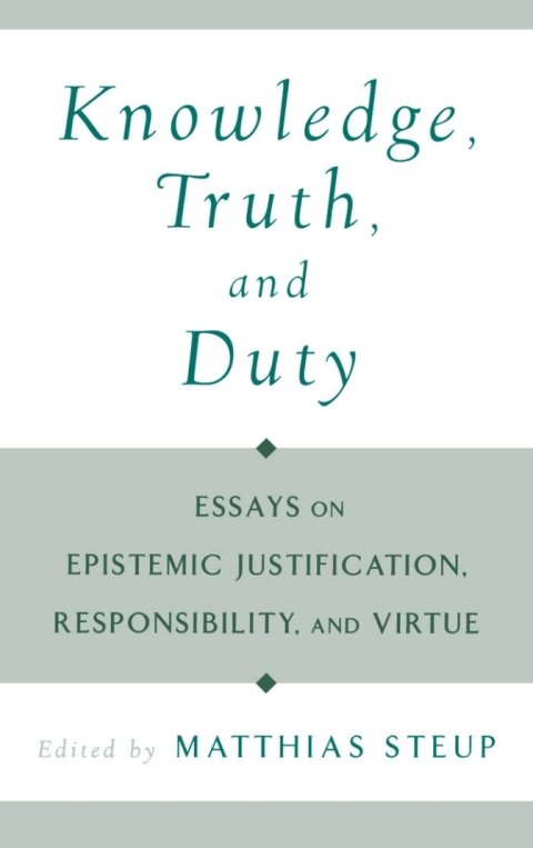Cover image for book Knowledge, Truth, and Duty