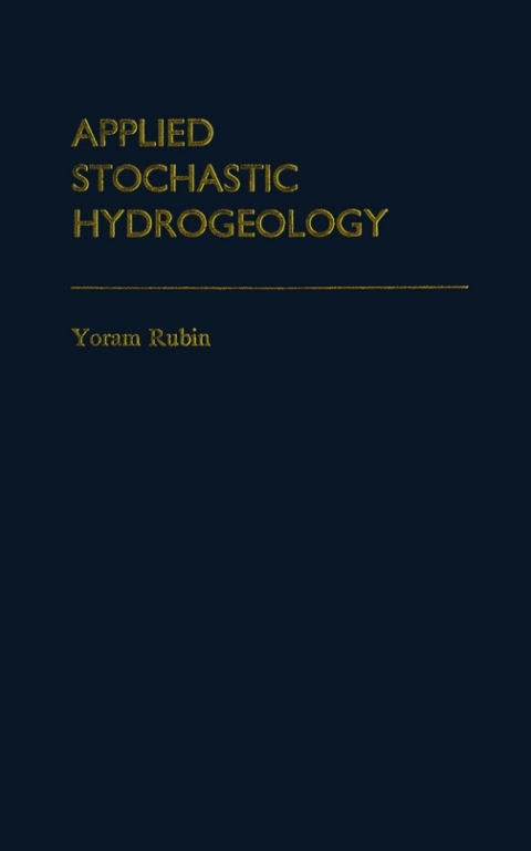 Cover image for book Applied Stochastic Hydrogeology