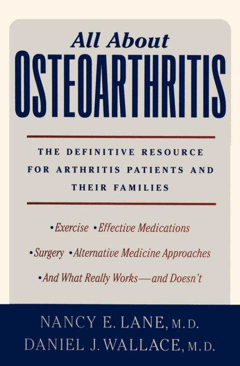 Cover image for book All About Osteoarthritis