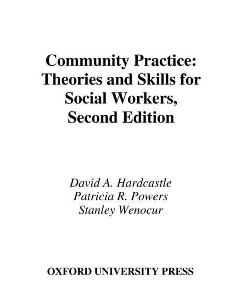 Cover image for book Community Practice