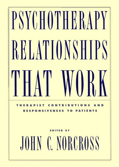 Cover image for book Psychotherapy Relationships that Work