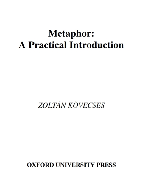 Cover image for book Metaphor