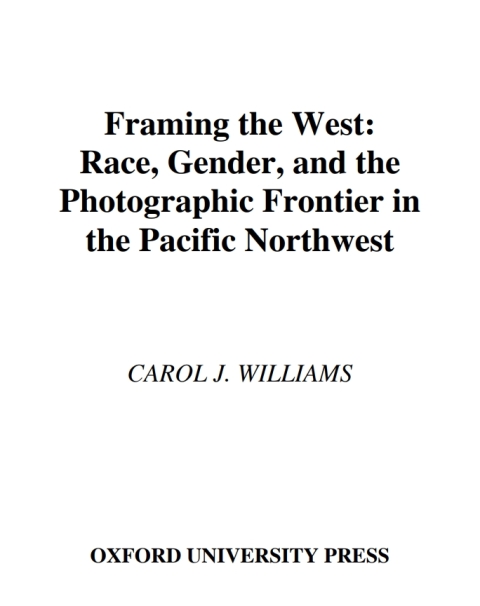 Cover image for book Framing the West