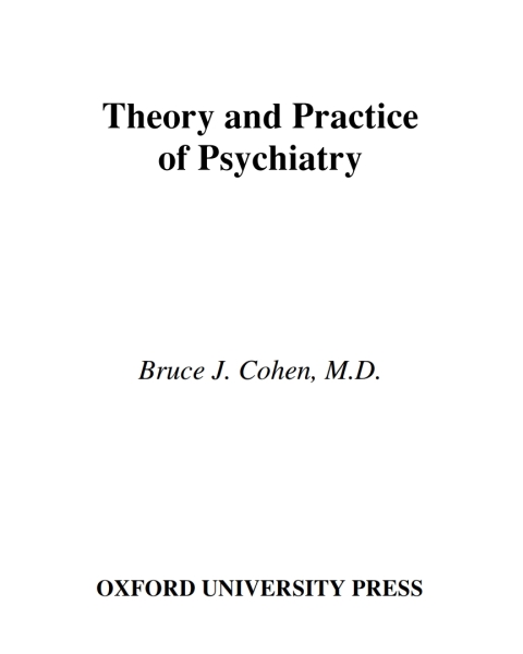 Cover image for book Theory and Practice of Psychiatry