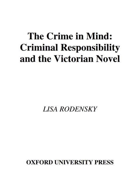 Cover image for book The Crime in Mind