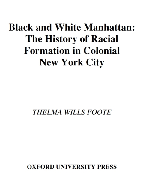 Cover image for book Black and White Manhattan