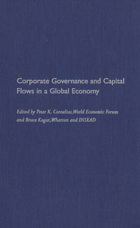 Cover image for book Corporate Governance and Capital Flows in a Global Economy