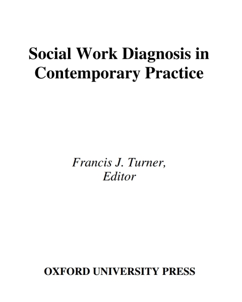 Cover image for book Social Work Diagnosis in Contemporary Practice