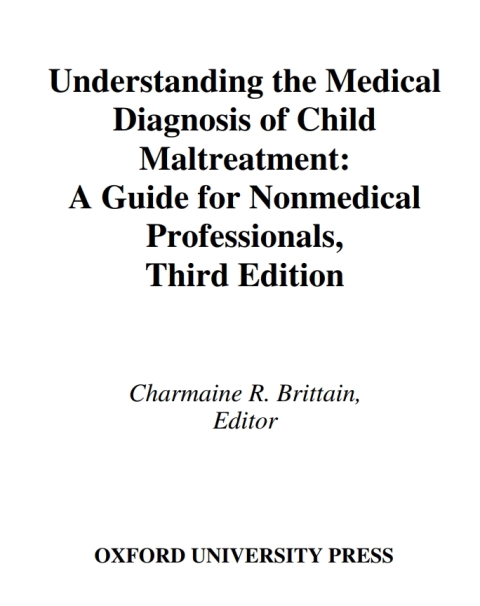 Cover image for book Understanding the Medical Diagnosis of Child Maltreatment