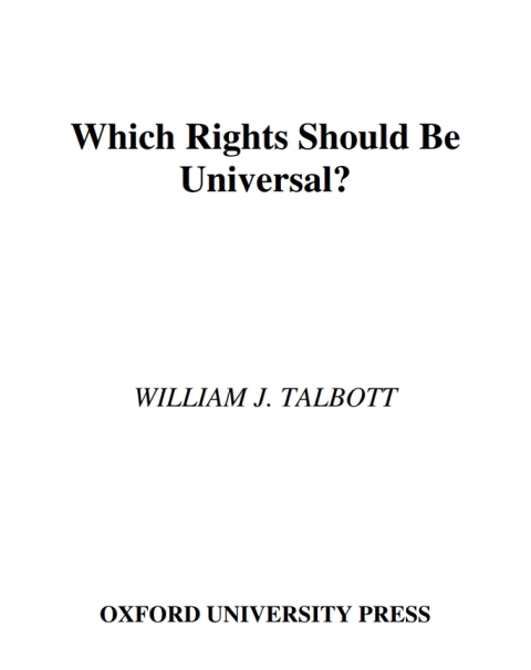 Cover image for book Which Rights Should Be Universal?